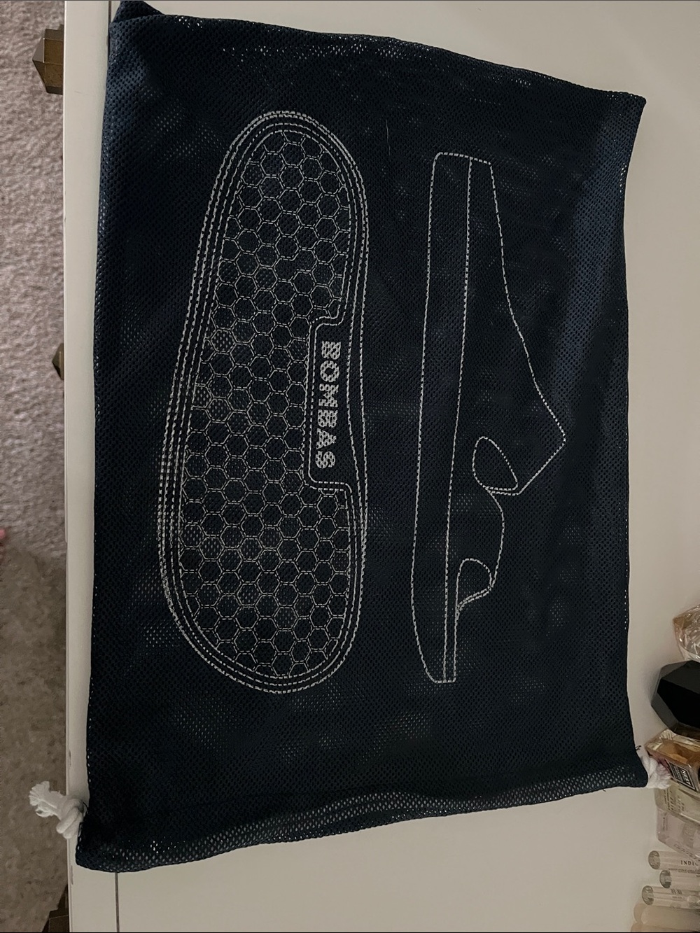 Navy Bombas Bag - Never used
